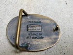 Vintage Viking Mission To Mars 1976 Art Newcomb Belt Buckle Solid Bronze 70'S. Fixed Price $79.00.