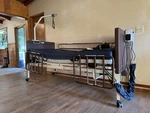 Invacare G50 Hospital Bed With Apollo 3 Port Electric Air Pump & Mattress. Fixed Price $1000.00.