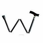 Invacare Black Folding Adjustable Cane 40800-6. Fixed Price $10.00.