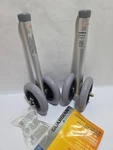 Bariatric Walker Replacement Wheels In Dual Fixed Support To 650LBS. Fixed Price $24.32.