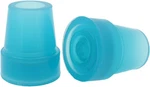 2 Pcs: 3/4" (19MM) Glow The Dark Rubber Tips Ferrules For Walking Canes - Blu. Fixed Price $14.54.