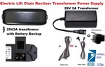 Electric Lift Chair Recliner Transformer Power Supply 29V2A Cord Okin Limoss. Fixed Price $21.90.