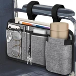 Finpac Wheelchair Side Storage Bag W/cup Holder, 14 X 7.5 Inches, Gray. Fixed Price $28.48.