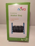 Nib Nova Folding Walker Bag W/ Large Zippered Pocket. Fixed Price $16.87.
