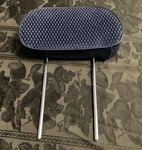 Invacare Pronto M6 Blue Vinyl Cloth Head Rest Euc. Fixed Price $25.83.