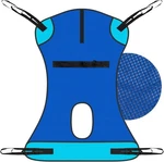 Vive Patient Lift Sling With Opening 48"X30" 400LB Capacity *see Pictures*. Fixed Price $26.99.