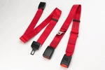 Amf Bruns H450199 Manual Pelvis Lap Belt Webbing Red 116" Replaces H350200. Fixed Price $76.95.
