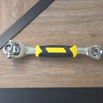 48-IN-1 Multi Functional Universal Socket Wrench, Yellow Black Handle. Fixed Price $8.00.