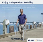 Drive Deluxe Folding Walker Button 10200-1. Fixed Price $19.99.