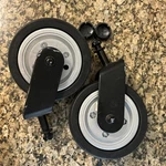 Rear Caster Wheel Assembly Jazzy Select Elite, Sport Portable, & Pride Tss 300. Fixed Price $99.99.