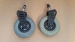 Pride Quantum R-4000 Electric Wheelchair FORK/200X50 PR1MO Durotrap Solid Tires. Fixed Price $99.00.