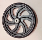 Drive Replacement Wheel For Rollator Model 10257 Black 7.5". Fixed Price $25.00.