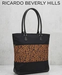 Ricardo Beverly Hills Expandable Tote/luggage Leopard Animal Print. Fixed Price $15.00.