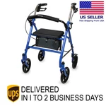 Mckesson Rollator Walker With Seat And 4 Wheels, Steel Durable. Fixed Price $224.99.