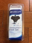 3 Pack Hurrycane Replacement Feet Set Rubber All-terrain Black New Box-v. Fixed Price $9.50.