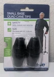 Drive Cane Tips 1/2" Metal Reinforced 4 Ct Black (rtl 10320BKB) New B307. Fixed Price $11.99.