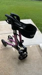 Vive Mobility Upright Walker - With Foldable Seat, New No Box. Fixed Price $75.00.