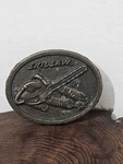 Vintage Skilsaw Belt Buckle. Fixed Price $14.99.