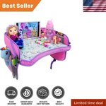 Elegant Pink Toddler Lap Desk Organizer - Essential Travel Tray For Kids. Fixed Price $26.99.