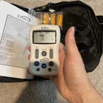 Zynex Medical Nexwave Tens Unit With Leads, Batteries 20 Electrodes Case. Fixed Price $200.00.