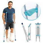Walk Ergonomic Foldable Crutches With 3X More Comfort And Stability. Fixed Price $89.00.