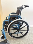 Medline Kids Size Wheelchair 14X12 . Up To 150 Lbs, Lightweight With Strap. Fixed Price $135.00.