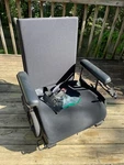 Pride Quantum 614 Wheelchair Complete Synergy Seat Assembly With Cushion. Fixed Price $249.99.