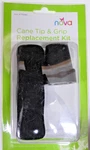 Nova Cane Tip And Grip Replacement Kit Black TG100 Don't Slip & Keep Your. Fixed Price $10.00.