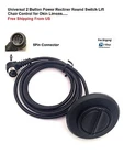 Ashley 2 Button Power Recliner Round Switch Lift Chair Hand Control Pride Okin. Fixed Price $14.77.
