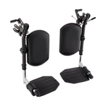 Invacare T94HCP Wheelchair Elevating Leg Rest Padded Calf Pads Footplates. Fixed Price $34.99.
