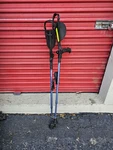 Ergoactives 7G Ergobaum Black Adult Forearm Crutches Shock Absorbing Design.. Fixed Price $150.00.