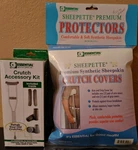 Essential Crutch Accessory Replacement Kit & Premium Pad Covers - Lot Of 2 (new). Fixed Price $26.00.