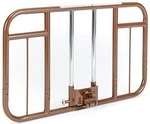 Invacare Hospital Bed Rails Half Length Clamp-on Safety Side Pair 6630DS. Fixed Price $99.00.