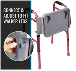 Dmi No-tool Assembly Grey "16"" X 11.8""" Fold Away Walker Tray. Fixed Price $24.80.