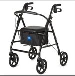 Medline Lightweight Aluminum Rollator Walker 4 Wheel Mobility Aid With Seat. Fixed Price $55.80.