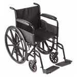 Dmi 503-0658-0200 Wheelchair, 250 Lb, 18 In Seat, Silver. Fixed Price $349.91.