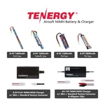 Tenergy 8.4V Nimh Airsoft 1600MAH & 3800MAH Battery Pack With Charger Option Lot. Fixed Price $51.99.