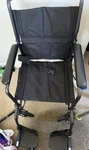 Drive Medical TR39E-SV Lightweight Folding Wheelchair With Swing-away Footrests. Fixed Price $35.00.