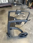 Rollz MOTION2 Rollator & Transport Chair One - Matt Black Missing Seat Cush. Fixed Price $599.99.