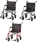 Nova 18" Ultra Lightweight Folding Transport Wheelchair New. Fixed Price $259.95.