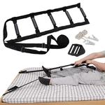 Ladder Assist 160 Inch, Accessories For Disabled Adults Bed, Black. Fixed Price $24.08.