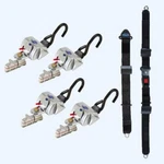 4 Qrt Standard Retractors With Manual Lap & Shoulder Belt Q-8200-A-L. Fixed Price $503.00.