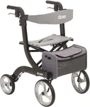 Drive Medical RTL10266BK Nitro Foldable Rollator Walker With Seat, Standard Heig. Fixed Price $235.00.