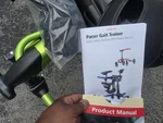 Rifton Pacer Gait Trainer Adjustable Height Collapsible 4-WHEEL Green K620-K650. Fixed Price $1400.00.