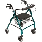 Lumex Walkabout Lite Rollator With Seat, Lightweight 14.5 Lb.walker, 6" Wheels. Fixed Price $109.30.