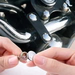 Motorcycle Round Bolt Cap Screw Cover Plug Chrome For 8MM Thread Allen Head. Fixed Price $16.99.