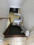 Electric Stair Chair Lift, Rated 300LB Bruno Foldable Swivel Seat Model SRE-3050. Fixed Price $1750.00.