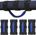 Moveland 4 Pack Upgrade Roll Bar Grab Handles With Metal Buckle - Paracord Grip. Fixed Price $15.99.