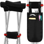 5 Pcs Pads, Bag, Underarm Crutches Padding Cover For Adults Armpit Pad.... Fixed Price $35.73.