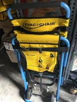 Evac Chair 300H (MK4) - 400LBS Blue Yellow Emergency Stair Lift. Fixed Price $350.00.